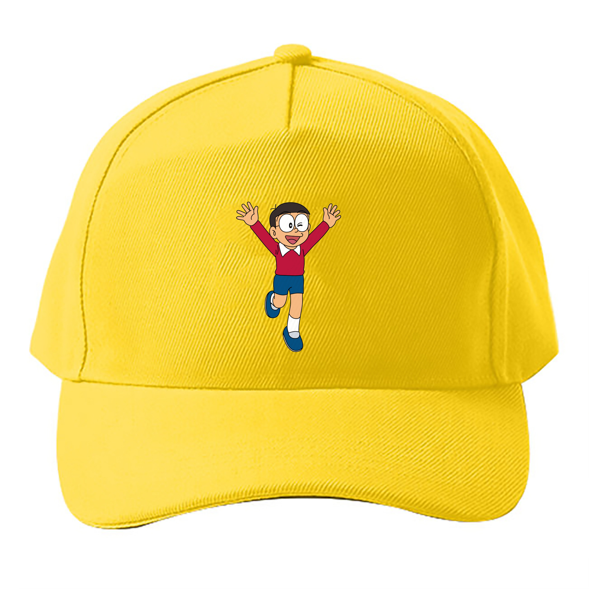 （画像用） ドラえもん 野比 のび太 Doraemon Nobita Nobi ベースボールキャップ 綿100％ 男女兼用 帽子 スポーツ